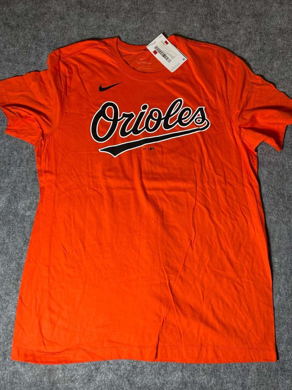 Men's Baltimore Orioles Nike Orange Means-47 T-Shirt